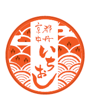 京都中丹いちおし商品に認定されたことを示す赤い円形ロゴマーク