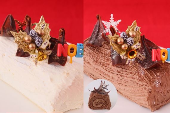 2025年ビッシュ・ド・ノエル バニラとチョコの2種類